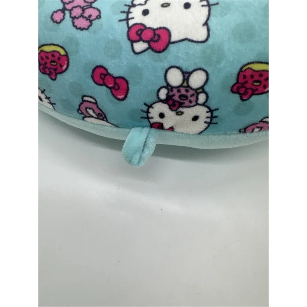 HELLO KITTY GIRLS TRAVEL‎ COMFORT PILLOW Blue By Sanrio Plush